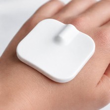 Tens Ems Cihazı Uyumlu Kare Elektrot Pedi 40*40 I Slikon Elekrot I 10 Çift