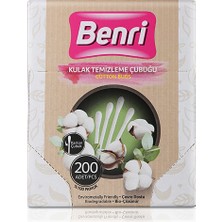 3 Adet Benri Kulak Temizleme Çubuğu 200'LÜ