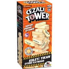 Vardem Ahşap Denge Oyunu Cezalı Tower (4 Adet)