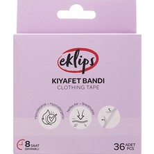 4 Adet Eklips Kıyafet Sabitleme Bandı 36'lı