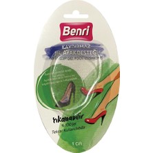4 Adet Benri Kaydırmaz Jel Ayak Yastığı 1 Çift