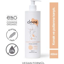 5 Adet Clooe Organik Saç & Vücut Bebek Şampuanı 400 ml