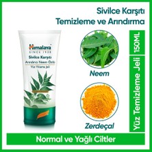 4 Adet Himalaya Neem Özlü Arındırıcı Yüz Yıkama Jeli 150 ml
