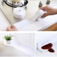 Duffa Su Sızdırmaz Bant Mutfak Lavabo Duvar Fayans Bandı 3 Metre Su ve Renk Kirlliği Kapatma Bandı, Derz ve Lavabo