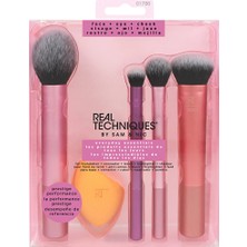 3 Adet Real Techniques Everyday Essentials Makyaj Fırça Seti