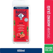 Le Petit Marseillais Akdeniz Çileği Kokusuyla 650 ml Organik Duş Jeli Canlandırıcı Etki
