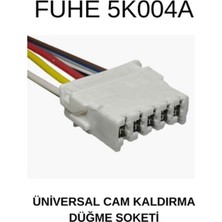Gözpar Oto Unıversal 5 Pinli Oklu Cam Açma Anahtarı ve Soketi - 2 Adet