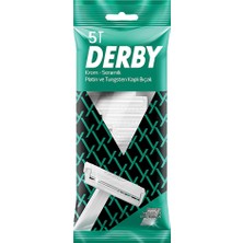 5 Adet Derby Tıraş Bıçağı Tek 5'li Poşet