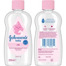 2 Adet Johnson's Baby Normal Oil Bebek Yağı 200 ml