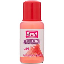 3 Adet Benri Mini Aseton Çilek 50 ml