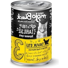 Aesco Mojo Black No:3 Tahılsız (400GR) Tavuk Etli Yetişkin Kedi Konservesi 12'li