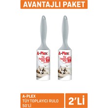 A-Plex Tüy Toplayıcı Rulo 2 x 50'li 4 Adet