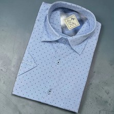 Eren Style Linen Keten Klasik %100 Cotton Kısa Kollu Terletmeyen Gömlek