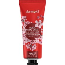 4 Adet Dermokil Doğal Kiraz Çiçeği El Kremi 30 ml
