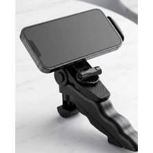 Nevamel® Katlanabilir Mini Telefon Tripodu Masaüstü Telefon Standı 360 Derece Ayarlanabilir