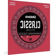 Aesco Daddario EJ27N Klasik Gitar Tel Seti (4/4), Silverplated Wound, C