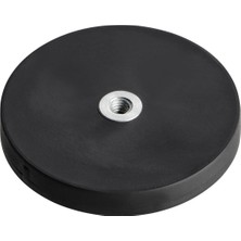 Dünya Magnet 43MM Çapında Kauçuk Kaplı Neodyum Montaj Mıknatısı Aydınlatma, Kamera, Aletler, Manyetik Montaj