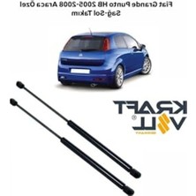 Aesco Fiat Grande Punto 2005-2008 Arası Araca Özel Sağ-Sol Takım Bagaj Amortisörü