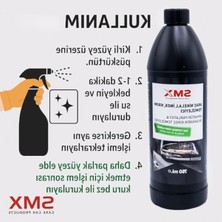 Aesco Araç Inox Krom ve Nikelaj Temizleyici-Armatür Parlatıcı,duşakabin Kireç Temizleyici (750 Ml)