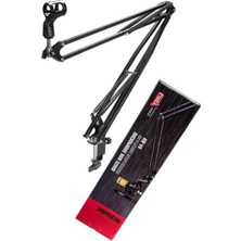 Aesco Lastvoice NB40 Stüdyo Masa Mikrofon Standı (50X50 Büyük Boy) Siyah