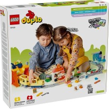 Die Grup 10428 LEGO Duplo  Büyük Interaktif Mahalle Treni 103 Parça +3 Yaş