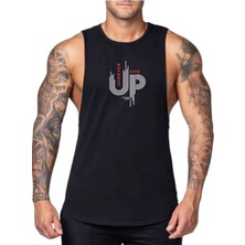 Mutlu Gym Fitness Gym Tank Top Vücut Geliştirme Sporcu Antrenman Atleti