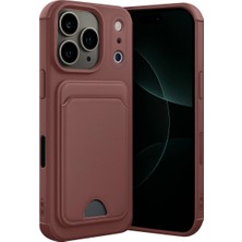 Die Grup Buğz Iphone 17 Pro Kelvin Kartvizitli Silikon - Bordo