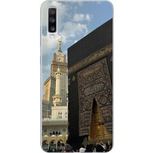TechTree Samsung Galaxy A50-A30S Uyumlu Manevi Huzur Kabe Kapısı Umre Baskılı Silikon Kılıf