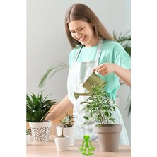 Aesco Buffer Kurbağa Şeklinde Bitki Sabitleyici, Yeşil, Bahçe ve Iç Mekan Bitkileri Için Dal ve Gövde Destek Aparatı, 13CM x 11CM, Çok Amaçlı Bitki Tutucu Klips