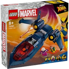 Die Grup 76281 LEGO Marvel X-Men X-Jet 359 Parça +8 Yaş