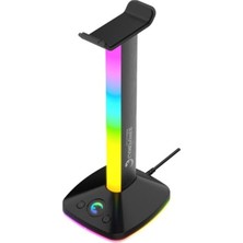 Aesco Gamepower Eliterack Rgb Gaming Usb3.0 Oyuncu Kulaklık Standı