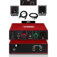 Aesco Midex Stüdyo Ekipmanları Style Paket-2 BM800 Mikrofon Ses Kartı Stüdyo Kayıt Seti