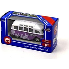 Aesco Kutulu Çekbırak 1:55 Die Cast Metal Minibüs