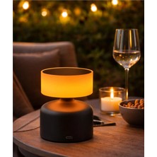Essey Lighting Mini Silindir Dış Işık Dokunmatik Dimmerli Üç Renk Masa Lambası