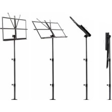 Aesco LM203 Nota Sehpası Çantalı Kalın Profil Metal By Toga