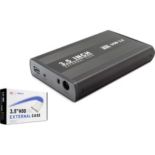 Skygo 3.5 Inç Sata HDD Harici Disk Kutusu USB 3.0 - Siyah HDX1756