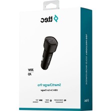 Aesco Smartcharger Pd 30W Araç Hızlı Şarj Aleti 2CKP01S
