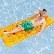 Aesco Bestway 188X71 cm Dik Yastıklı Bardaklı Yat 43014