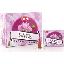 Die Grup  Sage Aromalı Konik Tütsü
