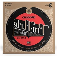 Aesco D'addario 3'lü Paket, Klasik Gitar Tel Seti, Pro-Arte, Sılve