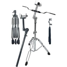 Aesco Midex BS-113 Profesyonel Bongo Standı Paslanmaz Çelik