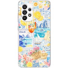 TechTree Samsung Galaxy A23 Uyumlu La Dolce Vita Italyan Rüyası Baskılı Silikon Kılıf