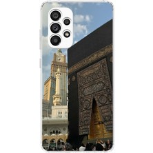 TechTree Samsung Galaxy A23 Uyumlu Manevi Huzur Kabe Kapısı Umre Baskılı Silikon Kılıf