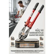 Creatividad Solutions Pro-Cut 450MM (18") Profesyonel Çelik Cıvata, Zincir ve Inşaat Demiri Kesici Makas 723156