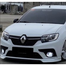 Renault 2013-2016 Clio Sembol Ön Tampon Eki Boyasız