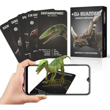 Aesco 'dan Dinozorlar 4d+ Artırılmış Gerçeklik Bilgi Kartları
