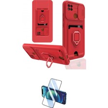 Motto Ticaret Xiaomi Uyumlu Redmi 9c Kılıf Vadi Form Prime Ikili Koruma Seti