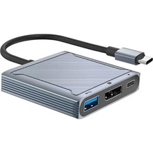 Die Grup ZR285 Type-C 3 In 1 Displayport