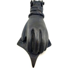 Die Grup Antika Tarz Dekoratif Pirinç El Kapı Tokmağı, Taktak - 167X75 Mm, Oksit
