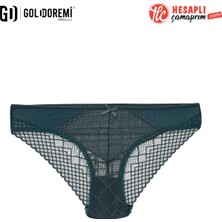 Gd Goldoremi 2013 Premium Kadın Dantelli Pamuklu Likralı Bikini Külot